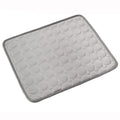 Grey washable cooling mat for pets