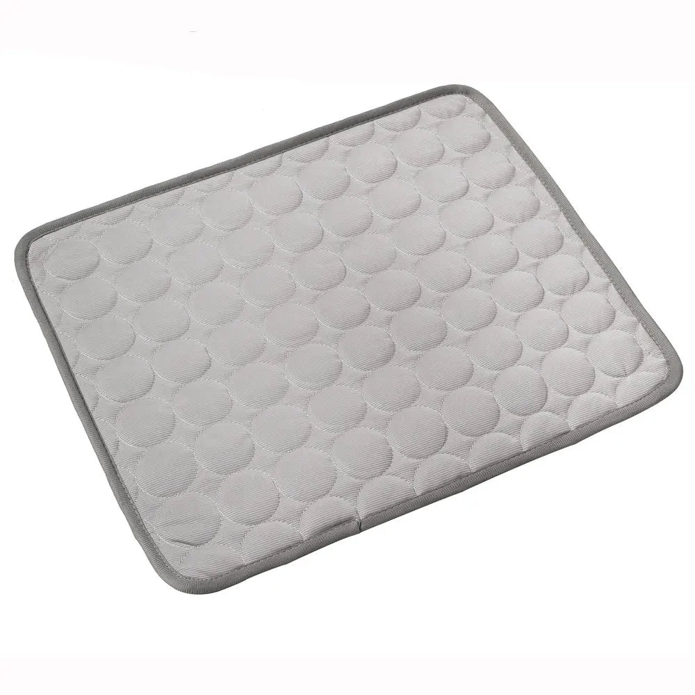 Grey washable cooling mat for pets