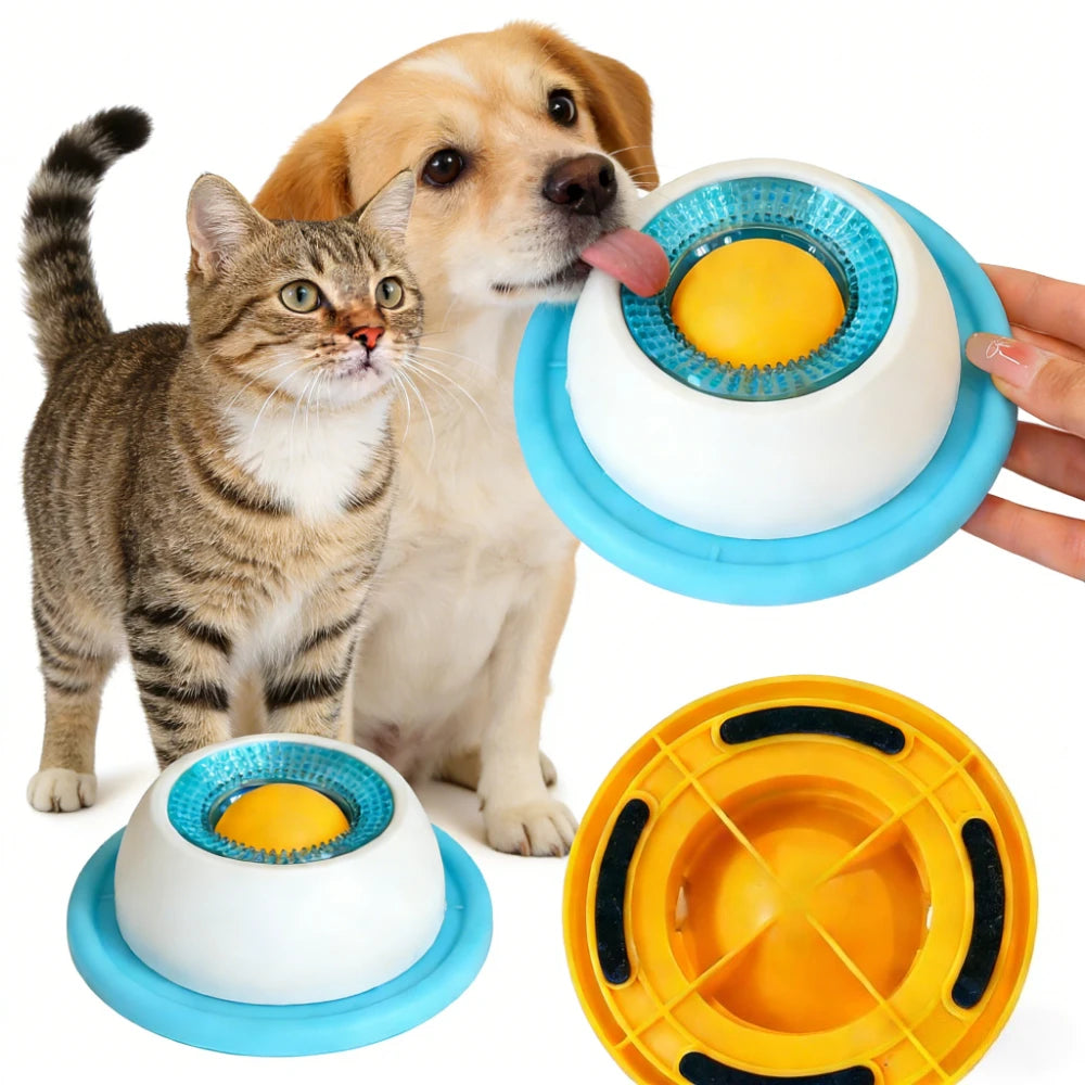 Interactive Pet Lick Mat Slow Feeder for Cats & Dogs