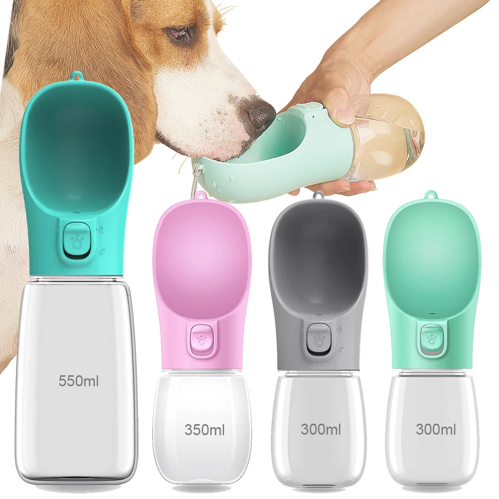 Portable Pet Water Bottle for Dogs & Cats