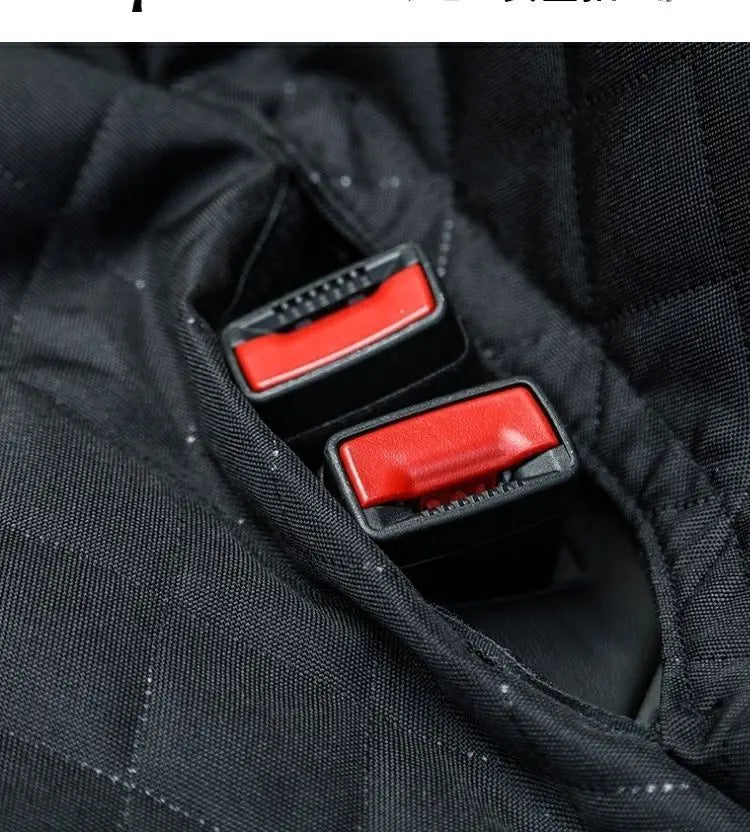 Waterproof Dog Car Seat Cover with Armrest Opening